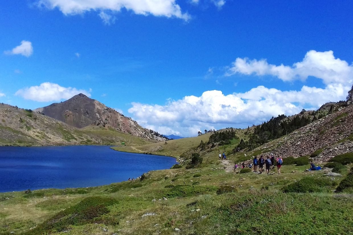 Senderismo lac de Bullosses Pirinées