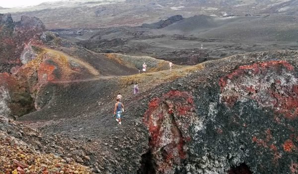 Volcán Chico en la Isla Isabela
